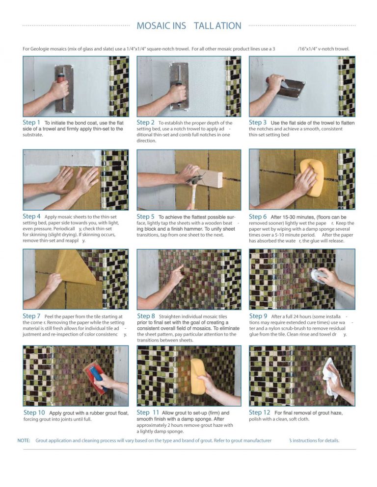 Mosaic Installation Malaysia Manufactured Tiles & Mosaic