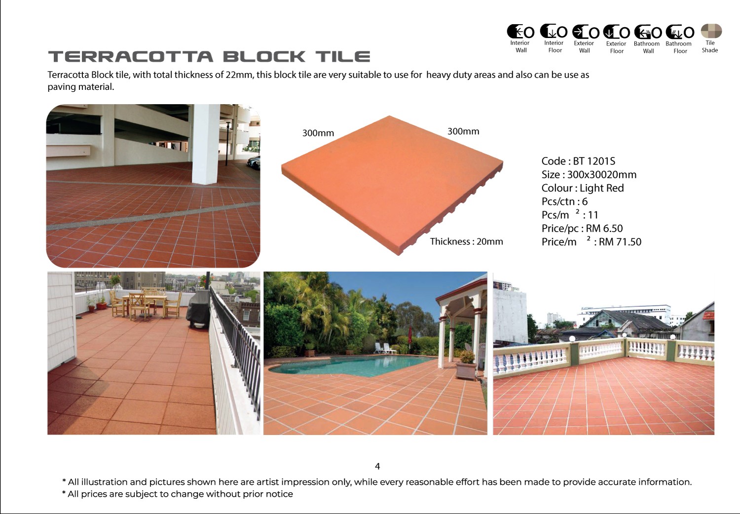 Terracottablocktile Terracotta Tile & GNG Tile Malaysia