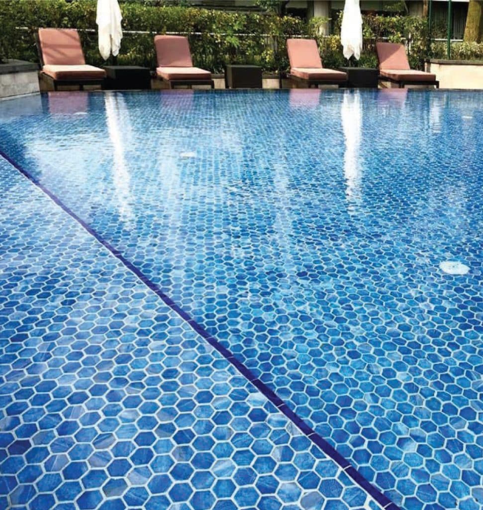 Digital Swimming Pool Tile