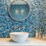Fusion Glass Pool Tile Mosaic