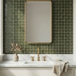 Hatsu Square Japanese Tile