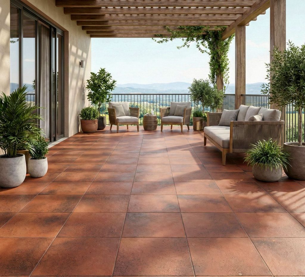 Terracotta Tonal burn Effect