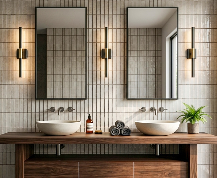 Zellige Tile for kitchen and bathroom walls