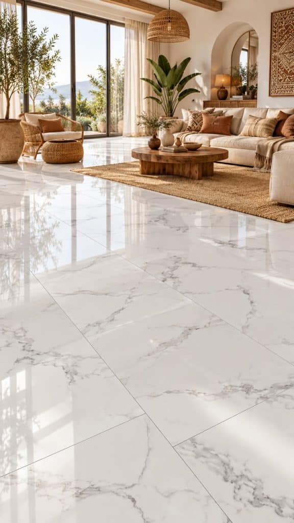 Porcelain Floor Tiles Marble